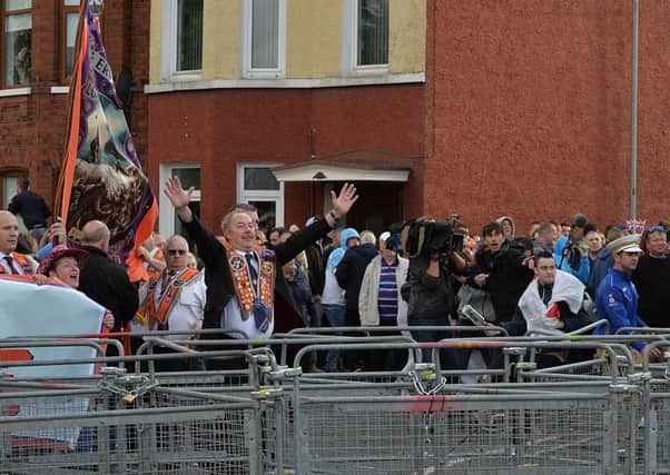 The situation was tense at Ardoyne on July 13, 2015