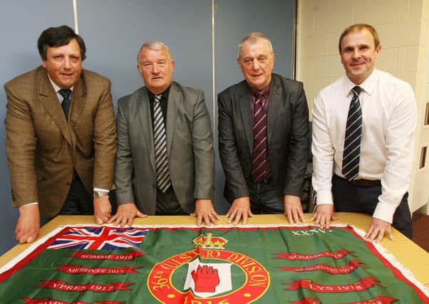 LCC members (from left) David Campbell, Jim Wilson, Jackie McDonald and Winston Irvine