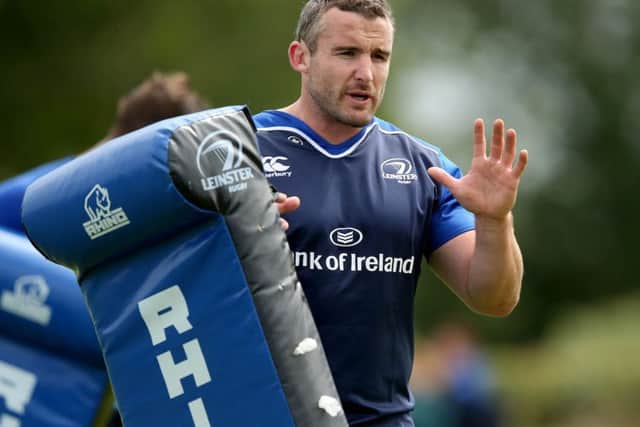 .Aaron Dundon with Leinster