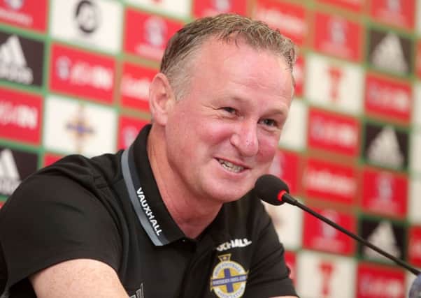 Northern Ireland manager Michael O'Neill. Pic by Presseye Ltd.