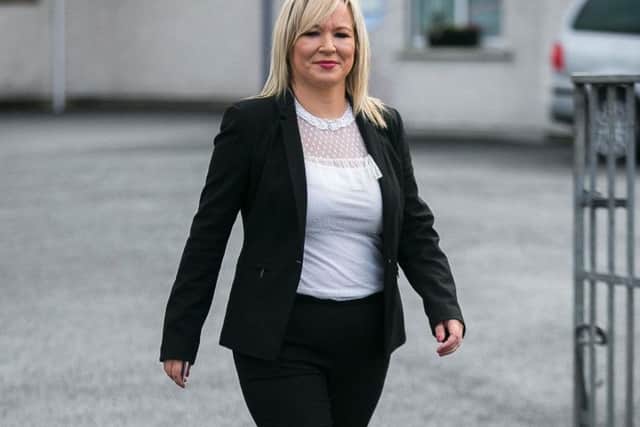 Michelle O'Neill voting