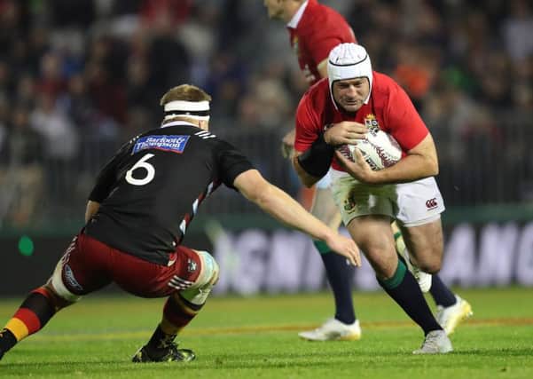 Ulster's Rory Best
 in action for the Lions