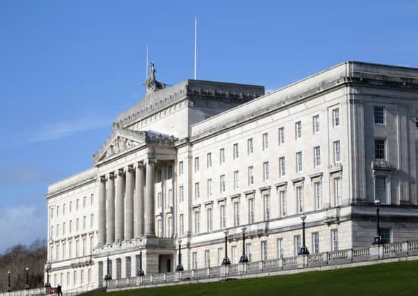 Talks to restore power sharing at Stormont are ongoing.