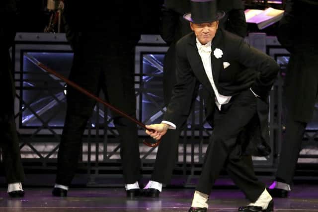 Kevin Spacey performs at the 71st annual Tony Awards (AP)