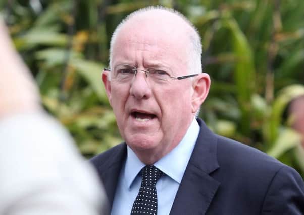 Charlie Flanagan met James Brokenshire and the local parties at Stormont Castle