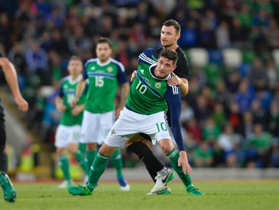 Northern Ireland striker Kyle Lafferty