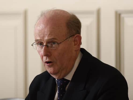 Sir Anthony Hart said if a new power sharing Executive is not formed, then it will be for the British Government to carry out all the functions of government in Northern Ireland