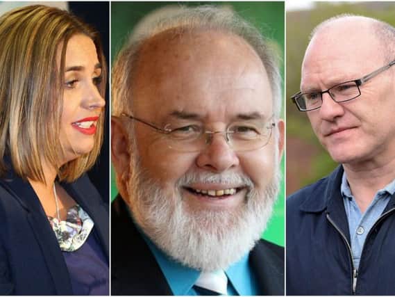 Elisha McCallion (Foyle), Francie Molloy (Mid Ulster) and Paul Maskey (Belfast West) were among seven Sinn Fin's MPs elected to Westminster