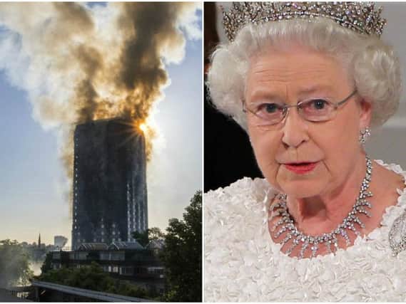 Queen: My thoughts and prayers are with those families who have lost loved ones in the Grenfell Tower fire