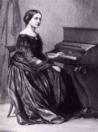 Clara Schumann and her piano