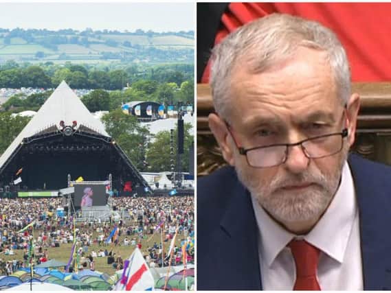 Labour leader Jeremy Corbyn will appear on the Pyramid stage at Glastonbury.