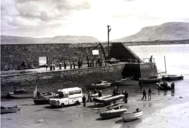PACEMAKER BELFAST. Mullaghmore harbour, near where the countesss father was blown up by the IRA in 1979