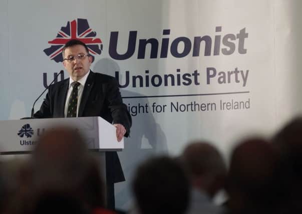Ulster Unionist Party leader Robin Swann