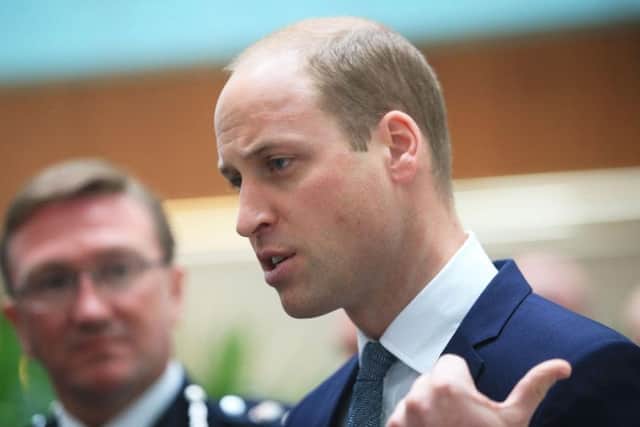 The Duke of Cambridge who turns 35 today