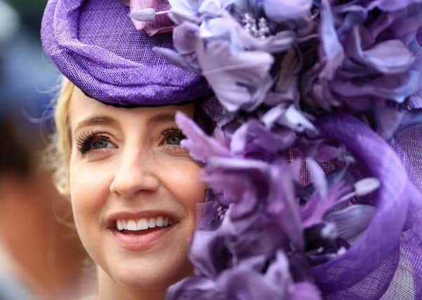 Miss Diana Horn from Austin, Texas during day three of Royal Ascot at Ascot Racecourse