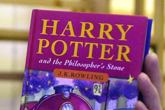 File photo dated 14/11/00 of a hard back first edition of Harry Potter and the Philosopher's Stone by J K Rowling, as Harry Potter fans around the world will today celebrate the 20th anniversary of the first book about The Boy Who Lived