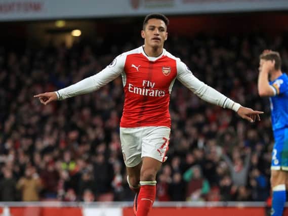 Alexis Sanchez was Arsenal's top scorer last season