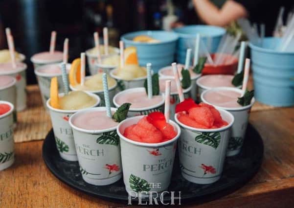 The Perch frozen cocktails