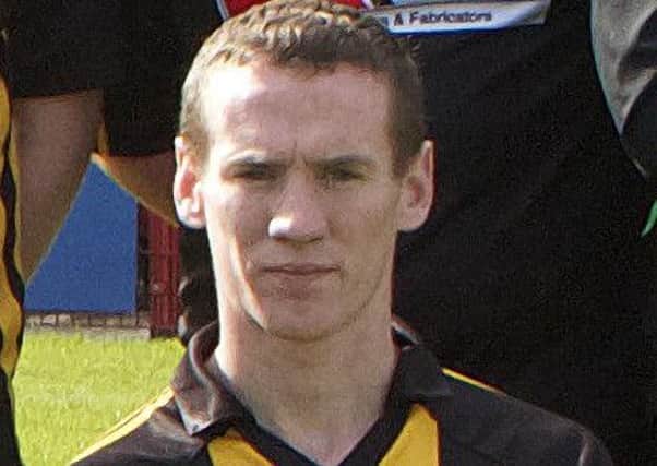 Victim Gerard Quinn (pictured in his Ardmore GAC kit).

Photo by Press Eye.