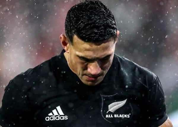All Blacks Sonny Bill Williams was red carded