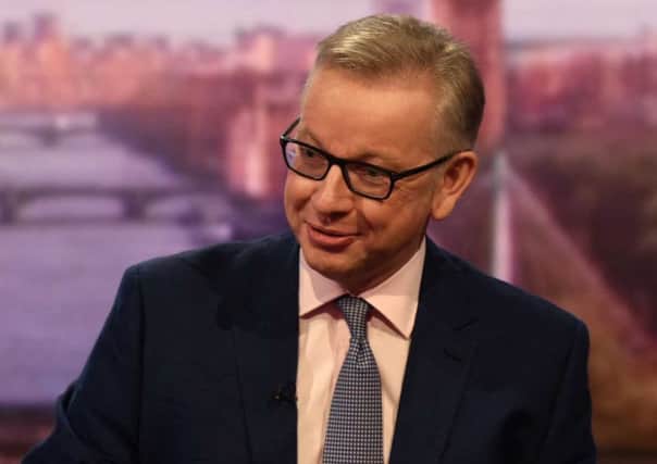 Michael Gove told Andrew Marr that the deal with the DUP was about strenghening the whole United Kingdom