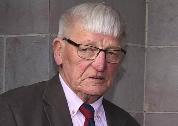 Dennis Hutchings vehemently denies the attempted murder charge