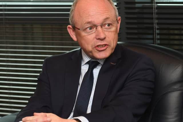 Barra McGrory , Director of Public Prosecutions for Northern Ireland, speaks to the News Letter at the PPS office in Belfast.
 Pic Colm Lenaghan/Pacemaker