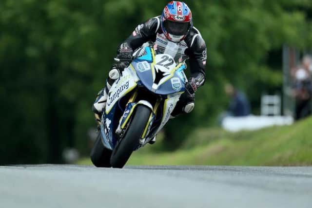 Paul Jordan claimed his maiden podium in the 1000cc class at Skerries on the Evolution Camping BMW.