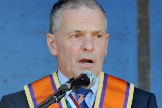 The main speaker was Rt Wor Bro Stuart Brooker, assistant grand master of the Grand Orange Lodge of Ireland