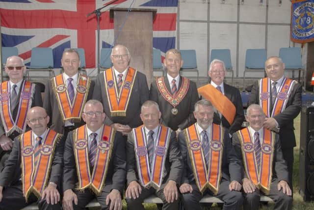 The Platform Party at the Coleraine Field on 12th July 2017 - Coleraine - 12-07-17