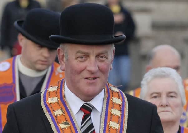 Edward Stevenson will be parading today in Cookstown in his home county of Tyrone