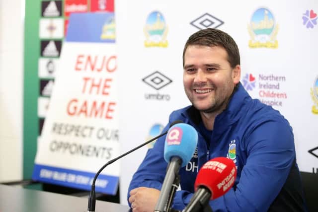 Linfield Manager David Healy