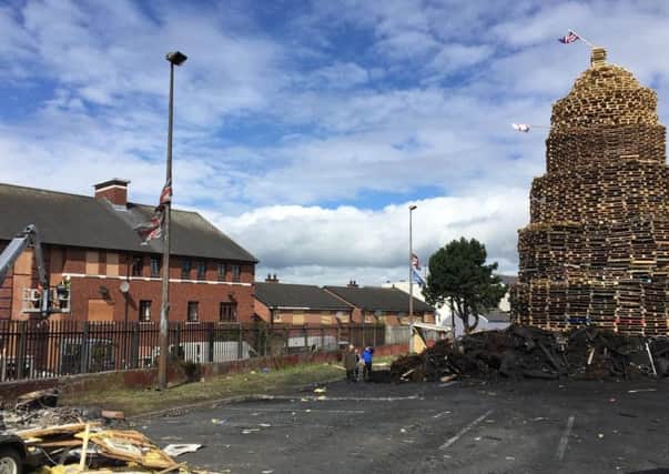 Ravenscroft Avenue was one of the bonfires named in the injunction