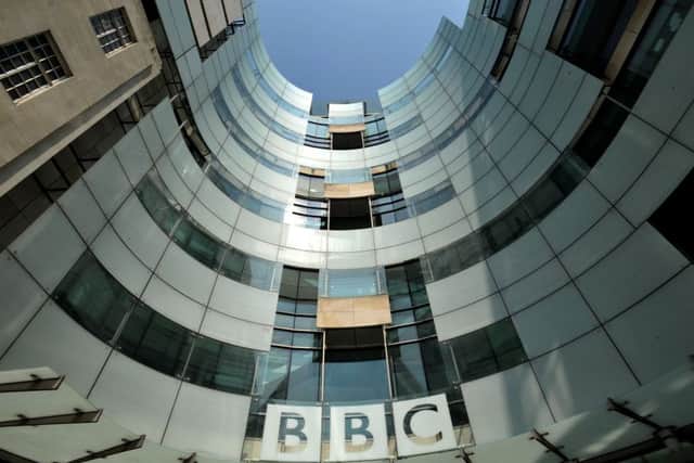 A view of BBC Broadcasting House in Portland Place, London. It has published the pay of its 96 best paid 'stars'. Photo: Nick Ansell/PA Wire