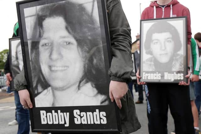 While black flags flew in sympathy with the dying in much of the country at the time of the hunger strikes, they were noticeably scarce in Gaeltacht areas in this part of Ireland, writes Father StandÃºn. 
"It is not that people were not as sad or sympathetic but they did not need to wear that sympathy on sleeve or flagpole. Their tongue was their identity."