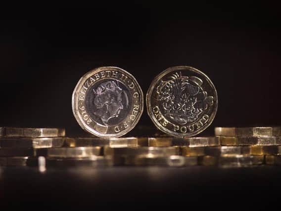 File photo dated 28/03/17 of the new 12-sided one pound coin, which has become more common than its round predecessor, the Treasury has announced