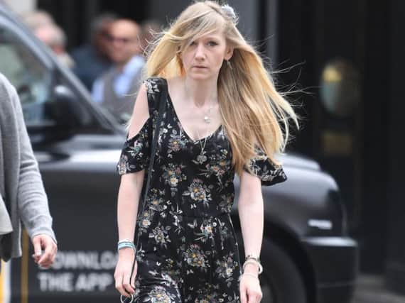 Charlie Gard's mother Connie Yates arrives at the Royal Courts of Justice in London, where a judge is set to decide where the terminally-ill baby will end his life after the little boy's parents and hospital bosses became embroiled in a new legal fight