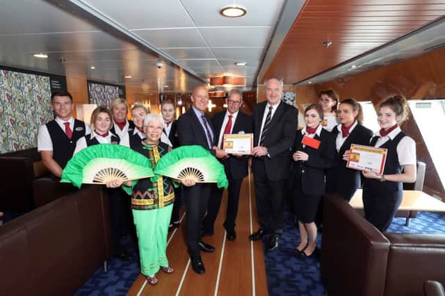 Stena has moved to improve its appeal to Chinese visitors