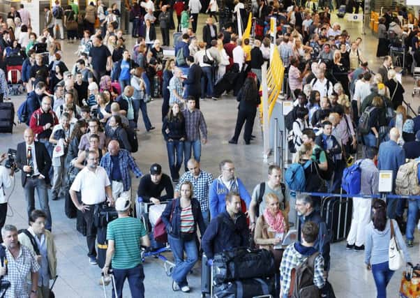 Queues at immigration are lasting up to four hours said lobby group Airlines for Europe
