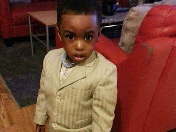 Two-year-old Jeremiah Deen, who has been confirmed to have died in the Grenfell Tower fire in west London.