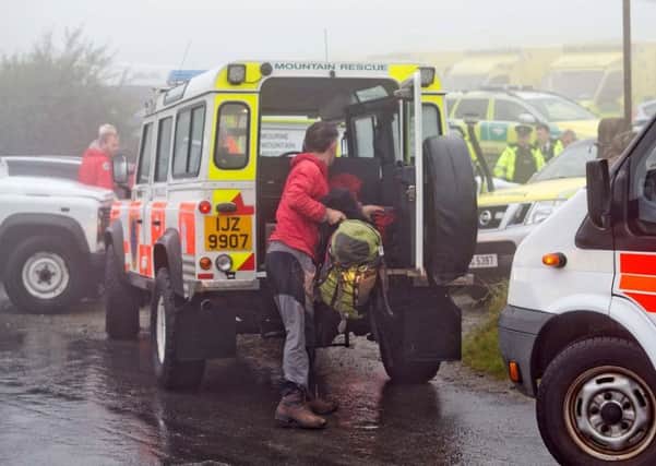 The Army cadets from England were rescued from the Mournes on Sunday