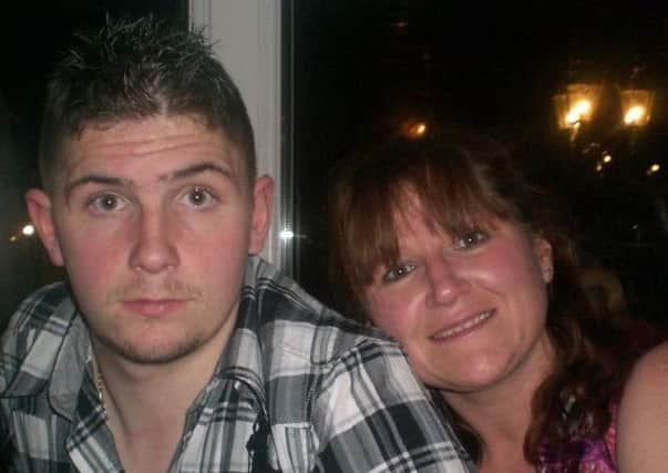 Shane Lynch pictured with his mother Julie on his 18th birthday in November 2011.