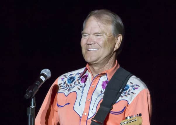 Glen Campbell performing during his Goodbye Tour in Little Rock, Ark.