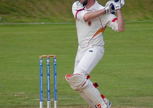 Lurgan batsman Stephen Johnston