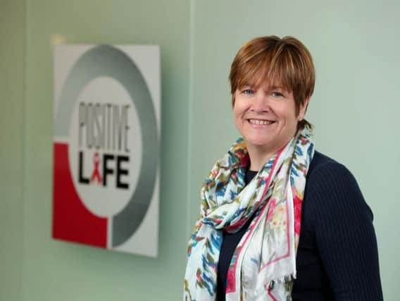 Positive Life chief executive Jacquie Richardson