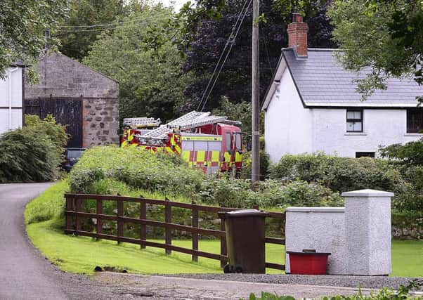 James Moore died in an accident involving a tractor at his home in Templepatrick on Sunday