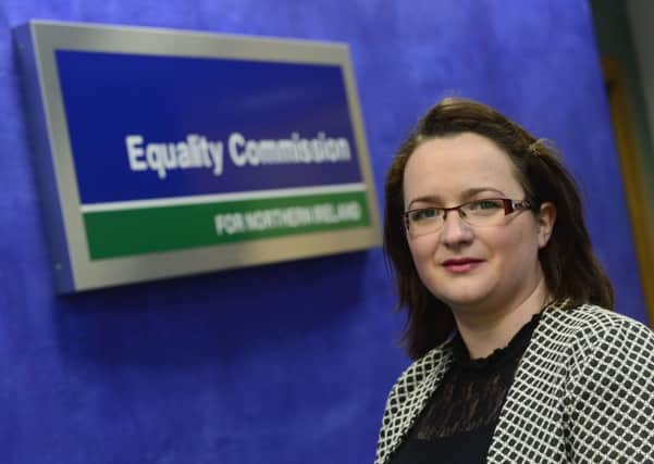 Aine Magorrian, who was made redundant while on maternity leave and has settled a discrimination case for Â£9,000.