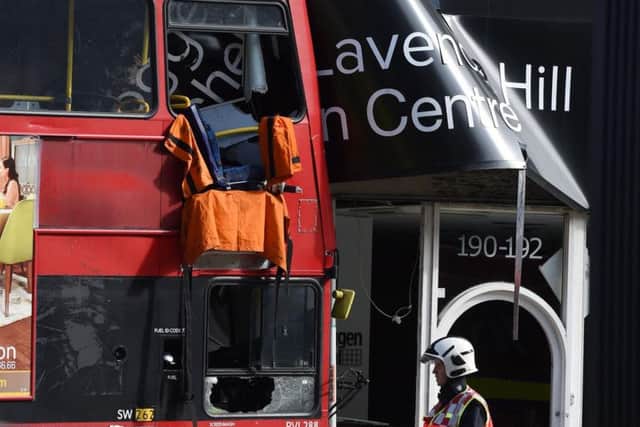 London Bus Crash