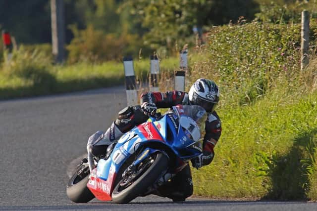 Michael Dunlop has been making steady progress with the Bennetts Suzuki at Dundrod.