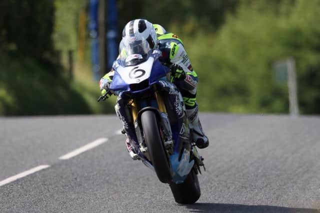William Dunlop became the first rider ever to clock 200mph at the Ulster Grand Prix on the Temple Golf Club Yamaha.